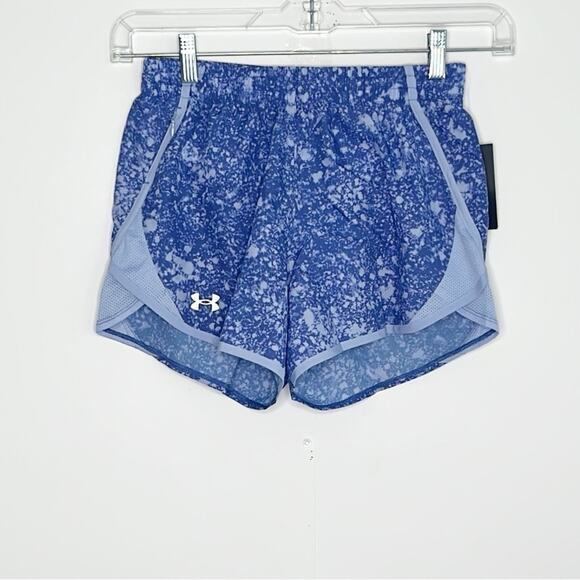 Under Armour Womens UA Fly BY 3" Printed Shorts Size XS - Picture 1 of 8